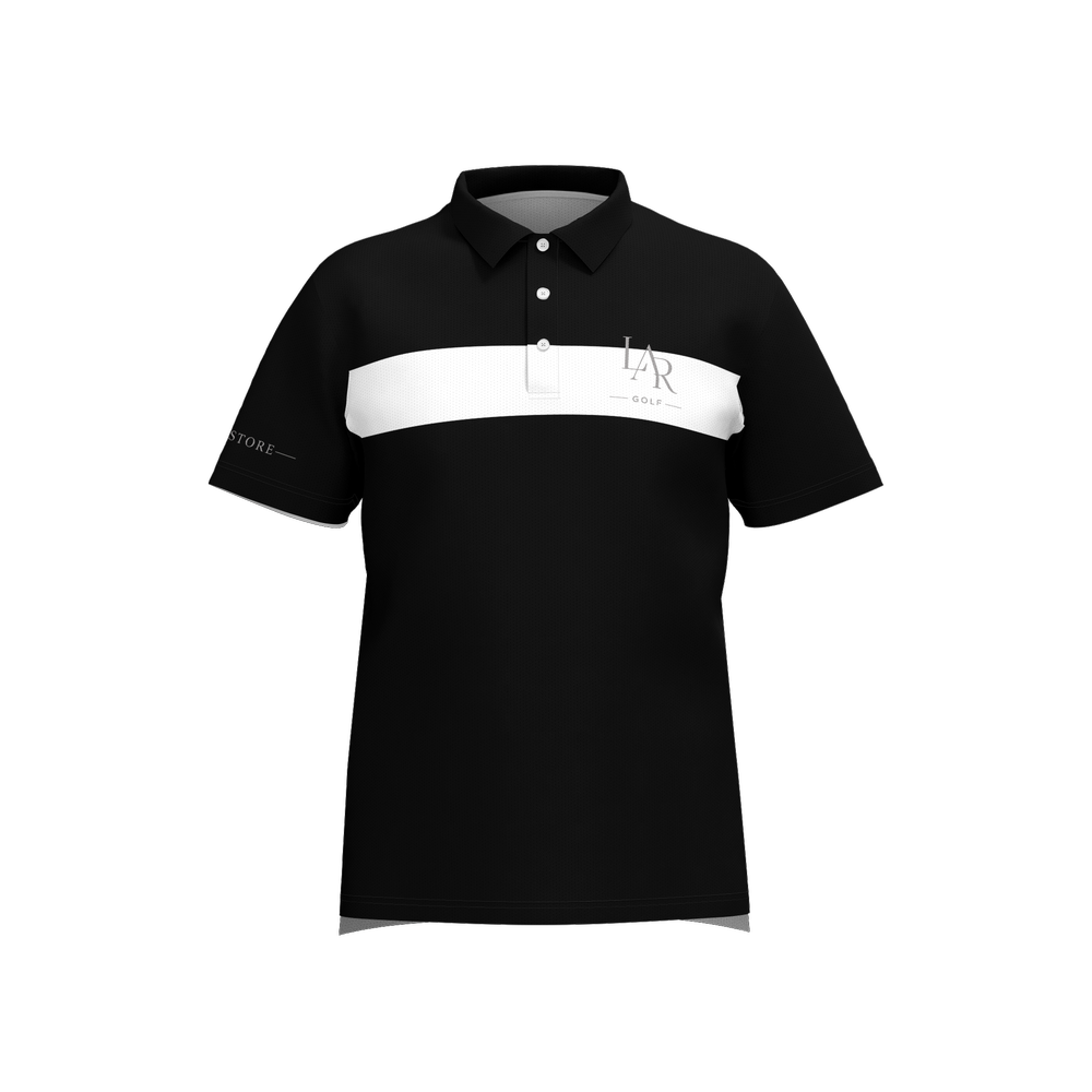 LAR Golf Midnight Stripe Polo