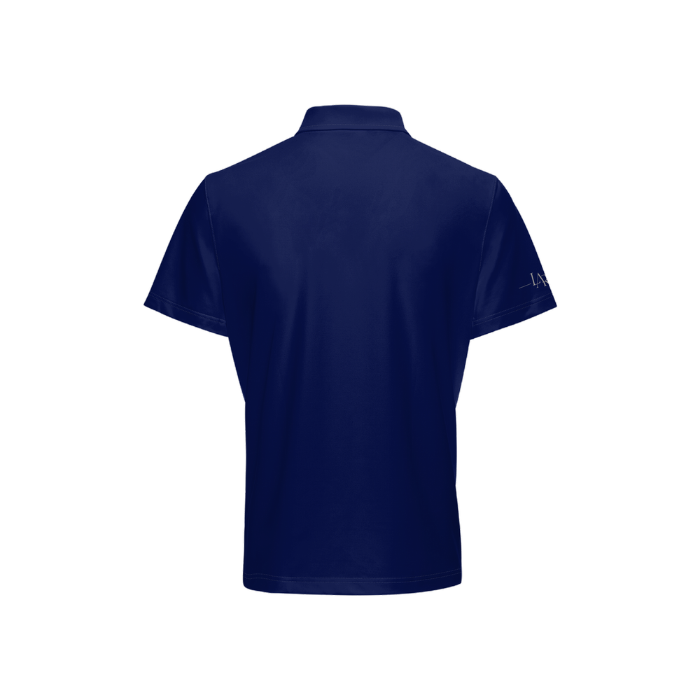 LAR Golf Ocean Stripe Polo