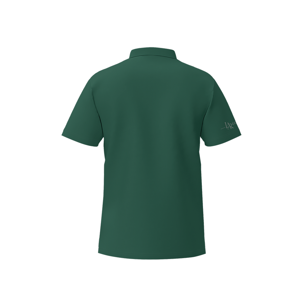 LAR Golf Forest Stripe Polo