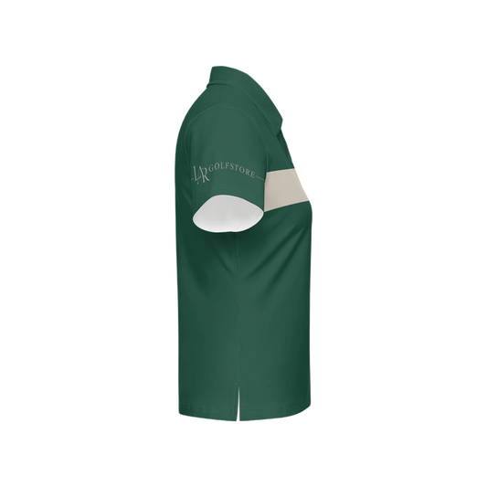 LAR Golf Women’s Forest Stripe Polo