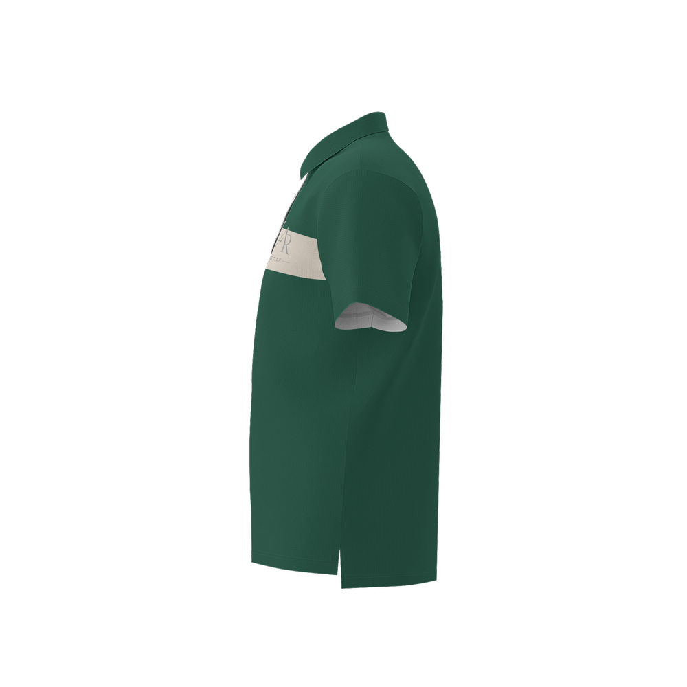 LAR Golf Forest Stripe Polo