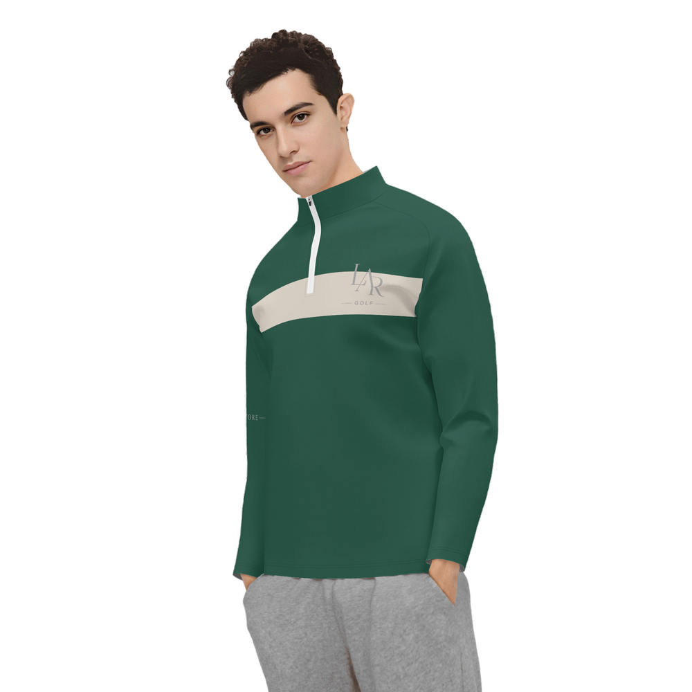LAR Golf Men´s Forest Stripe Half Zip