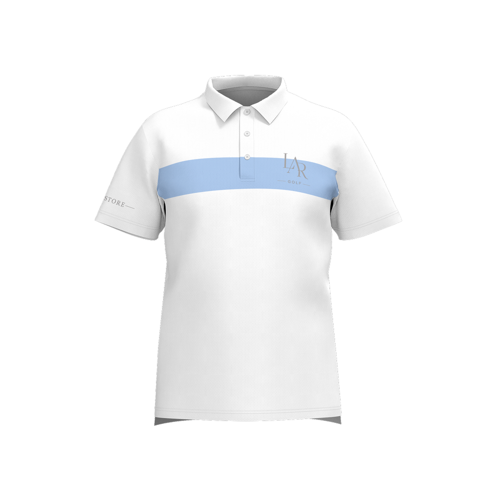 LAR Golf Arctic Stripe Polo