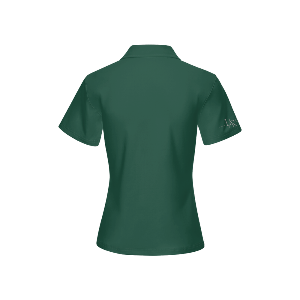 LAR Golf Women’s Forest Stripe Polo