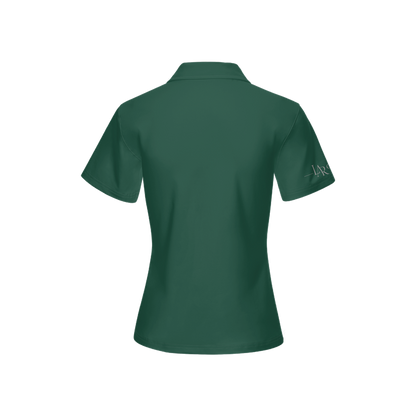 LAR Golf Women’s Forest Stripe Polo