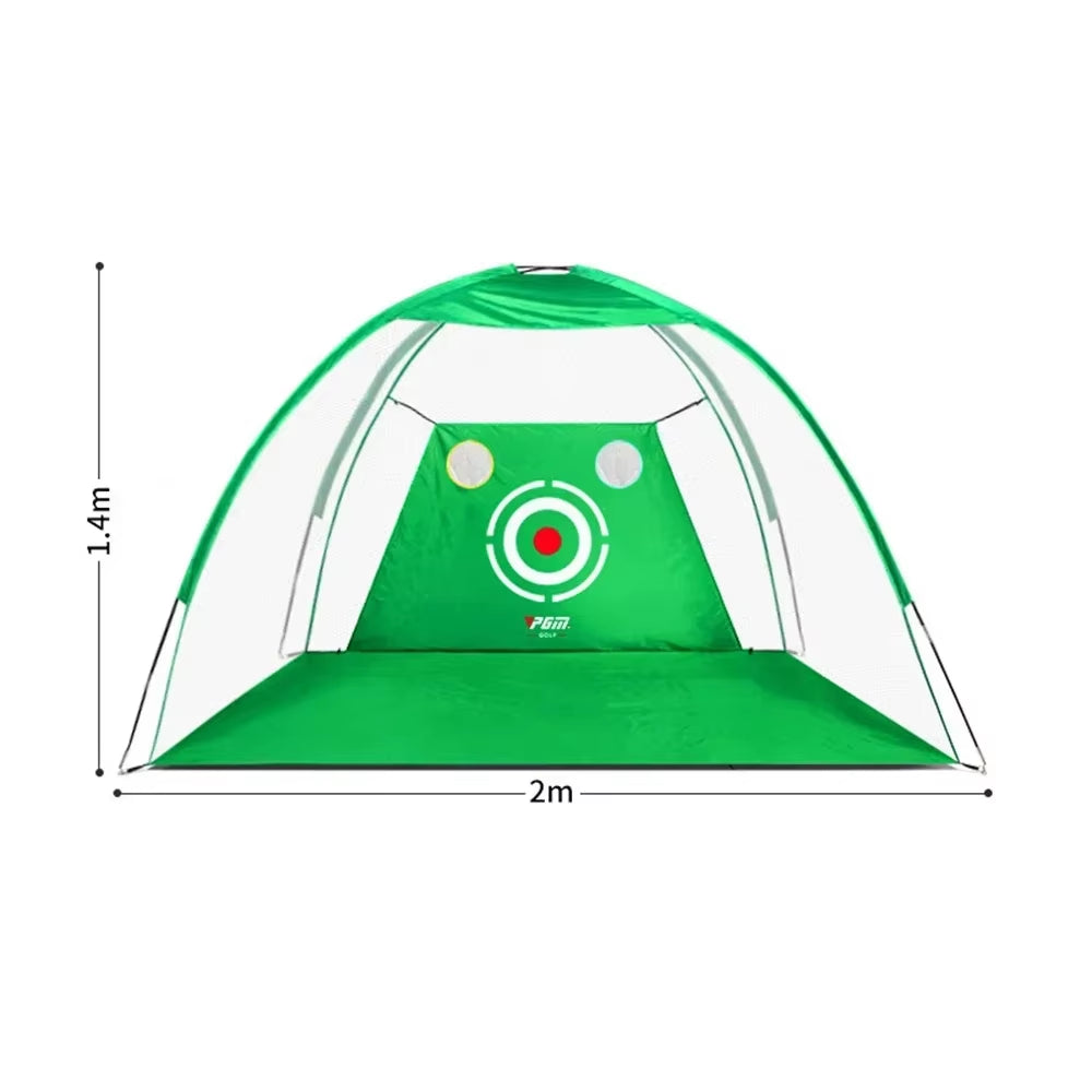 2M Indoor & Outdoor Golf Cutting Net, Golf Hitting Net , Target Cloth, Ideal Golf Training Equipment Golf Training Aids