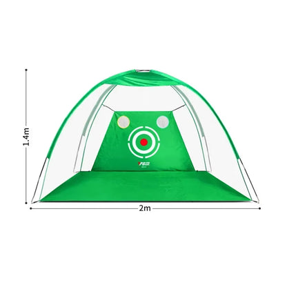 2M Indoor & Outdoor Golf Cutting Net, Golf Hitting Net , Target Cloth, Ideal Golf Training Equipment Golf Training Aids