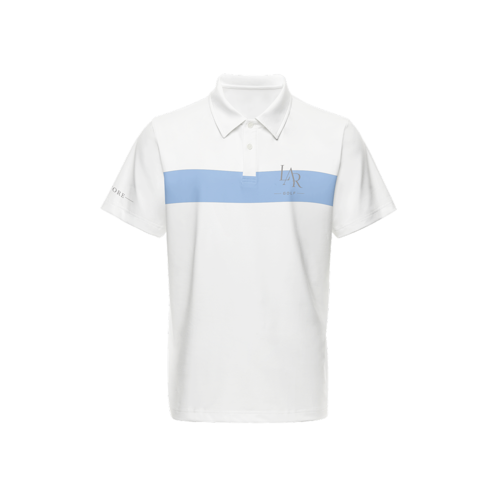 LAR Golf Arctic Stripe Polo