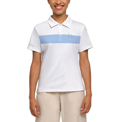 LAR Golf Women’s Arctic Stripe Polo