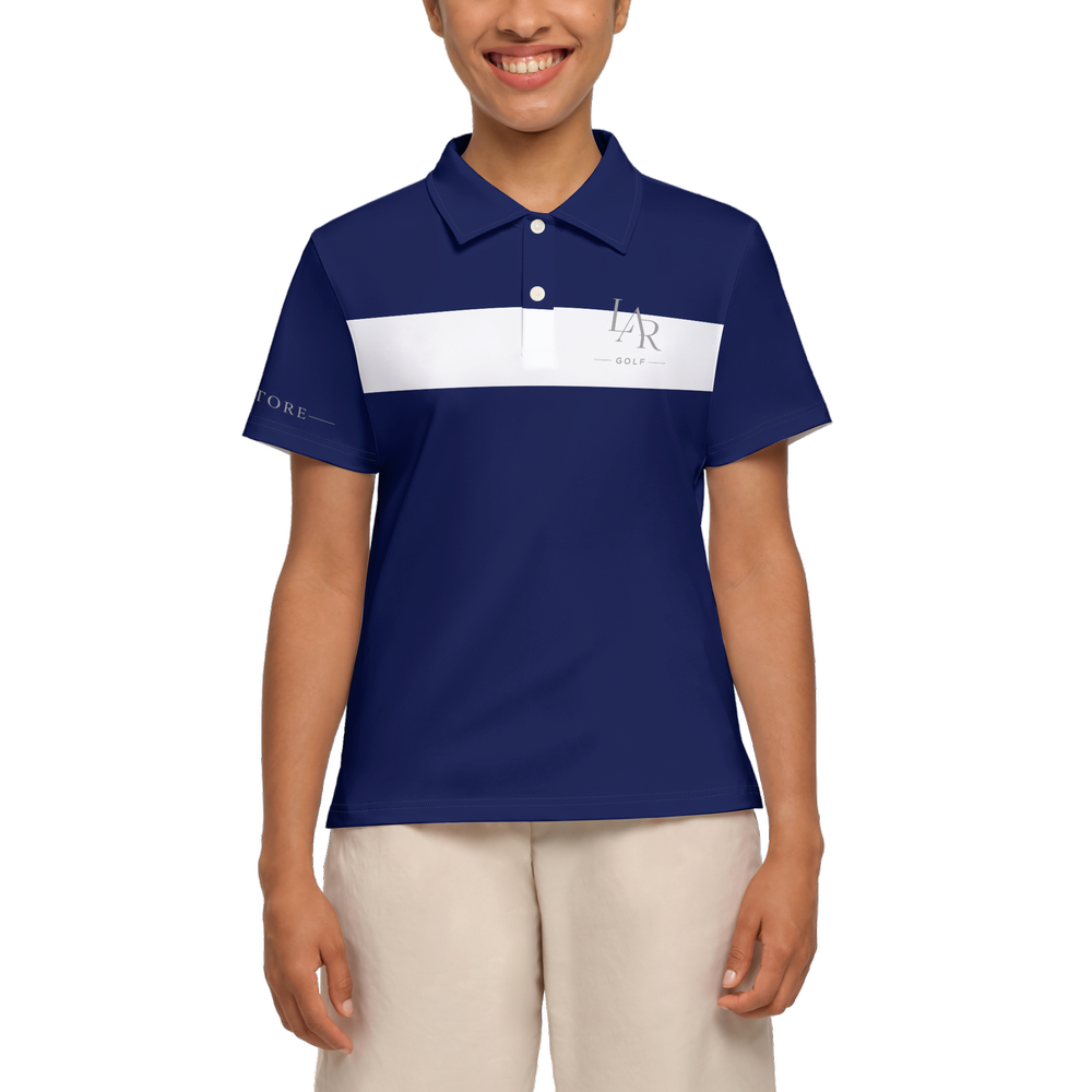 LAR Golf Women’s Ocean Stripe Polo