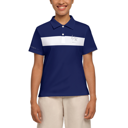 LAR Golf Women’s Ocean Stripe Polo