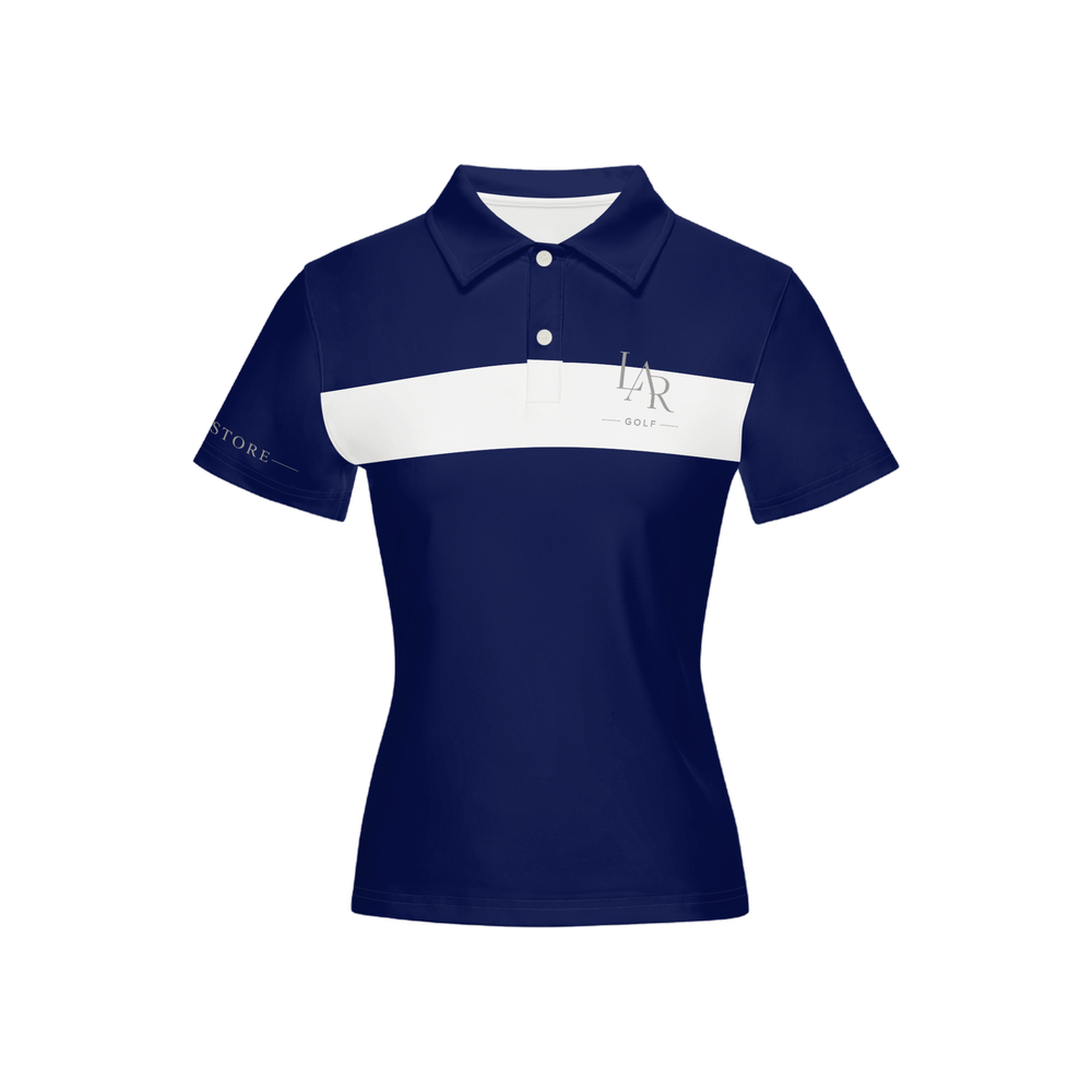 LAR Golf Women’s Ocean Stripe Polo