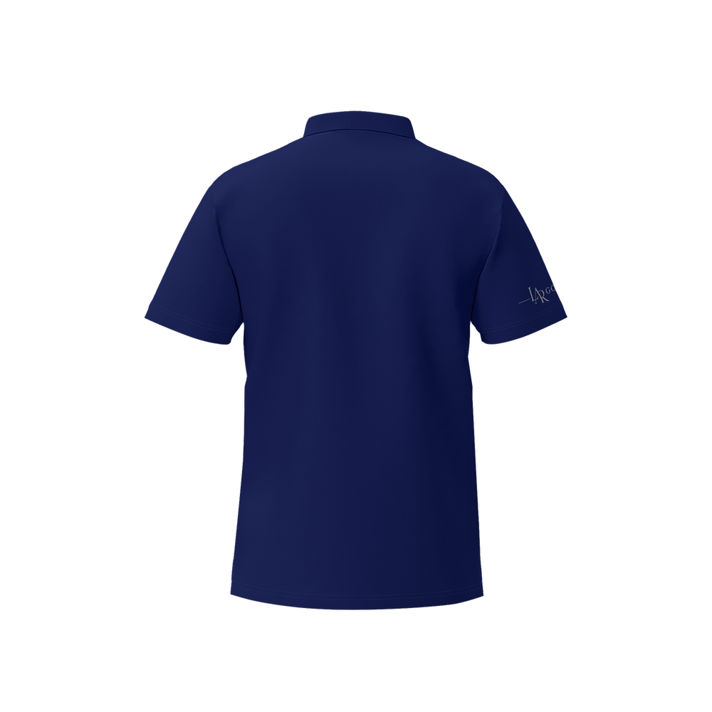 LAR Golf Ocean Stripe Polo