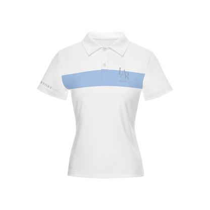 LAR Golf Women’s Arctic Stripe Polo