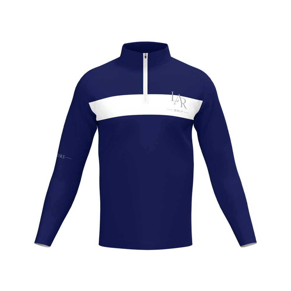 LAR Golf Men´s Ocean Stripe Half Zip