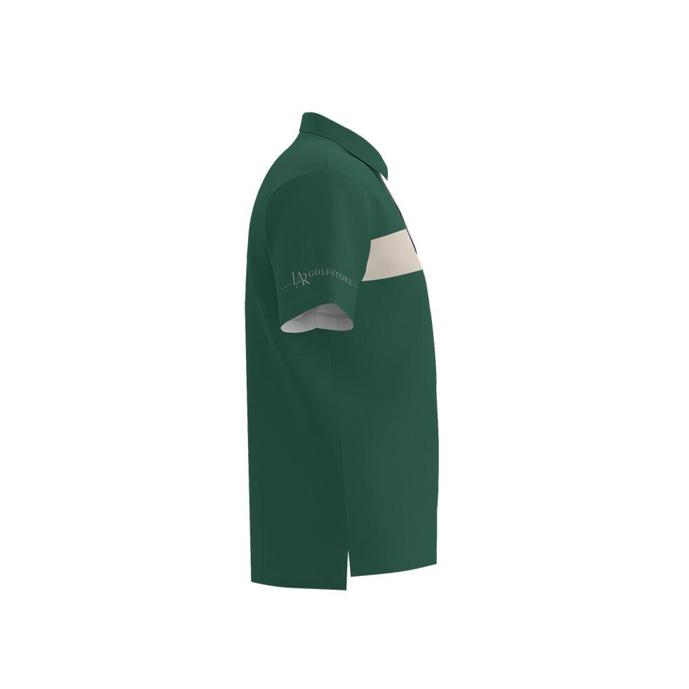 LAR Golf Forest Stripe Polo