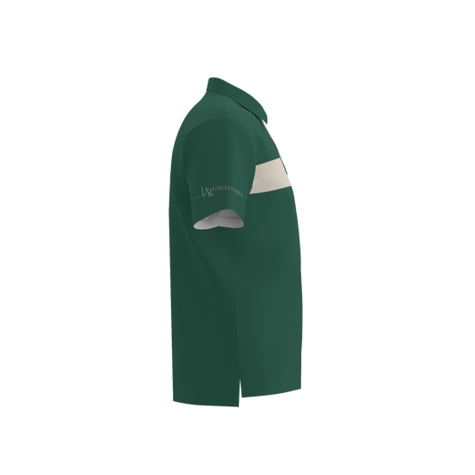 LAR Golf Forest Stripe Polo