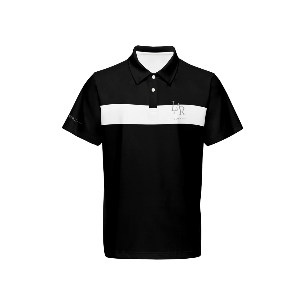 LAR Golf Midnight Stripe Polo