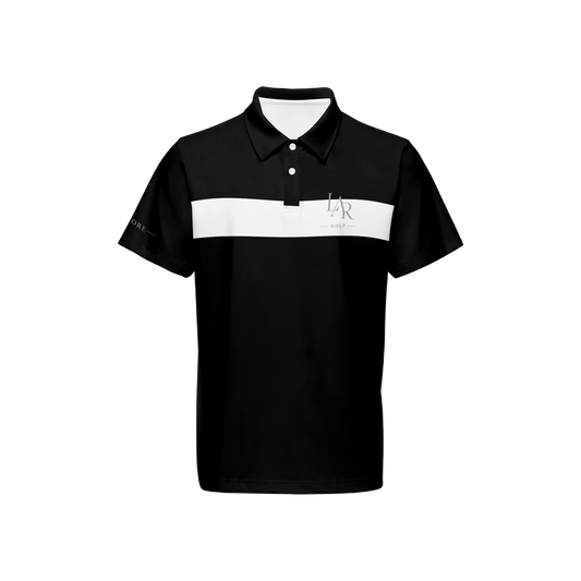 LAR Golf Midnight Stripe Polo