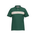 LAR Golf Forest Stripe Polo