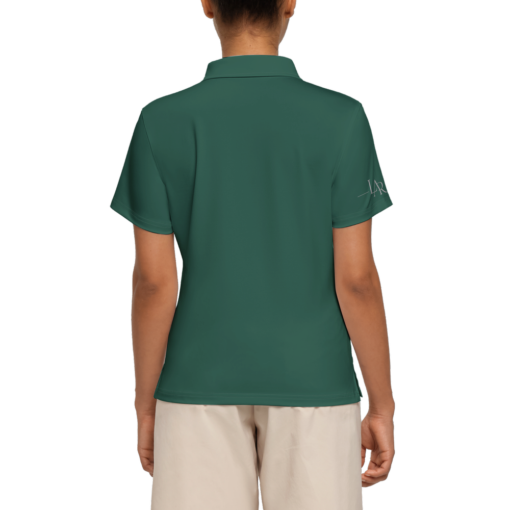 LAR Golf Women’s Forest Stripe Polo